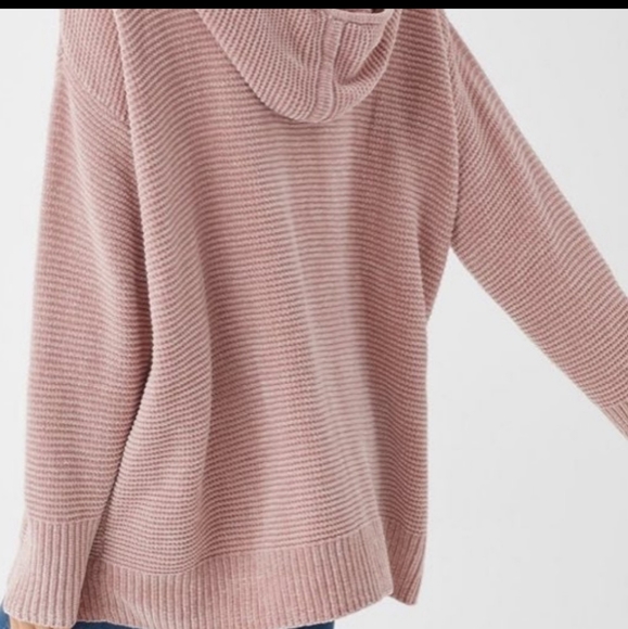 Soft Splendid Aurora Chenille Hoodie Sweater - Picture 3 of 7